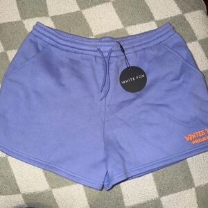 White Fox Project 5 Sweat Short - Grape